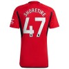 Maglia ufficiale Manchester United Shoretire 47 Casa 2023-24 per Uomo